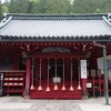 箱根神社③　濃い朱色が際立つ