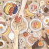 "Taking at the table"🕰️6 Minute English