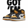 SNKRS Nike Air Jordan 1 High OG "Taxi"とステューシーとpatta AM1