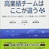 高業績チームはここが違う