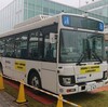 北九州空港にて中型自動運転バスの実証実験開始