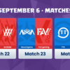 【クラロワリーグ2020】CRL East – Week3 Day２　結果一覧