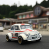 FIAT 500に乗って、駅巡り1。