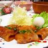 ☆おろしたっぷり 豚のしょうが焼き＆れんこんサラダ☆