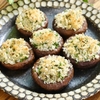 じゅわじゅわ×サクサク！【しいたけの香草パン粉焼き】