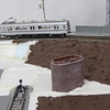 【レイアウト】ゆうづる駅背後地の地形製作　その１