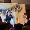 結婚披露宴に行ってきました。