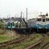 池谷駅鳴門線ホームで