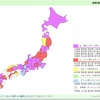 【経県値】全国飲み歩き経県値をマップにしてみた。