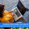 Sources from where you can get valuable informations about the CBAP Certification exam