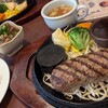 うまうま 超肉肉しい 弾力ハンバーグ  と 神の牛すじ煮込み 街の洋食屋さん「カウベル」八千代本店