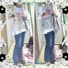 【着画】【コーディネート】『デニムコーデ』~22年4月6日  大人かわいいコーデ 今日のコーデ
