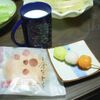 団子もハロウィン仕様か