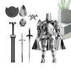 たったの439円で無限の創造力を解き放つ！マルチジョイント中世の騎士アクションロボットフィギュアがデスクに革命を起こす！