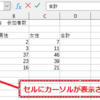 Libre Office Calc レッスン6.入力した文字を修正する。