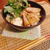 【パパ飯】肉汁ジュワ〜✨✨スタミナ満点豚トロ丼🐷