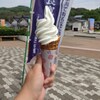道の駅 越後出雲崎 天領の里 外売店さざなみ　良寛牛乳ソフトクリーム