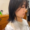 ティーンズのヘアカットメンテナンス▷ナチュラルな切りっぱなしボブ
