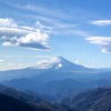 塔ノ岳に登ったら綺麗な富士山が見えて最高だった