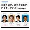 日本各地で若手の地方議員がどんどん亡くなっている