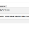はてなblogでGoogle Fontsを表示させる（@importで反映されない場合）