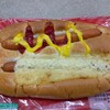 ローソンの合わせすぎチャレンジ　巨大ソーセージパン