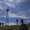 白露の剣山遊山　鎮