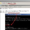 .VBSの起動場所 は WScript.Shellの.CurrentDirectoryで？
