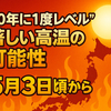 10年に1度の猛暑予測 気象庁が異例発表　5月は歴史的高温か？