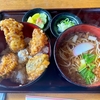 大村庵（豊四季）たぬきそば＋ミニ穴子丼