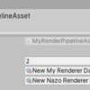 ScriptableRenderPipelineの部品化とUniversalRP