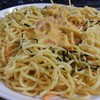 焼きそばパスタカルボナーラメチャクチャ美味しい！
