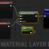 UE4-4.19 で Material Layers を試用する手順