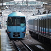 小田急電鉄 新百合ヶ丘駅の風景『特急ロマンスカー・駅舎と街並み』全5回⑤