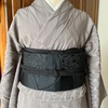 【色無地、作り帯、喪装、憂い結び】