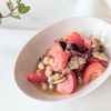 【エイジングケアに】夏にピッタリ♪『トマトとお豆の味噌和えサラダ』のレシピ