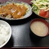 西川口の「あおき食堂」で豚ローススタミナ焼き定食を食べました★