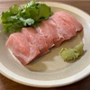 大トロの刺身︰自宅メシ