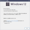 いよいよ、Windows 12 の登場か!? Insider Preview Build25905.1000