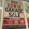 EDWINガレージセール