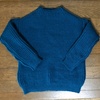 イギリスゴム編みのセーター