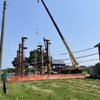 建方（たてかた）工事が始まりました