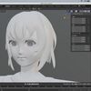 【Blender】まつげを作った