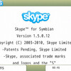 Skype for Symbian Ver.1.5.0.12がリリース