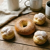 ある日のベーグルとシュークリーム