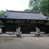 太田神社拝殿（西国街道、茨木市）