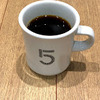 カフェ：　5 CROSSTIES COFFEE＠東京駅丸の内側