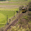 豊肥本線沿線で見られる鉄道風景