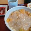 【ひとりごはん】なか卯の『蟹あんかけ塩だし親子丼』と『こだわり卵のプリン』