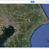 Google Map の活用　薪塚が写った